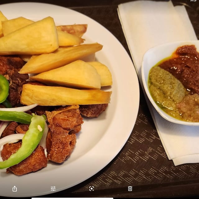 Fried Yam C & F.