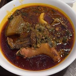 Okra Soup with Chicken/ Fish